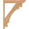 Ekena Millwork Merced Slat Smooth Outlooker, Western Red Cedar, 5 1/2"W x 28"D x 36"H OUT06X28X36MRC06SWR - alternate 4